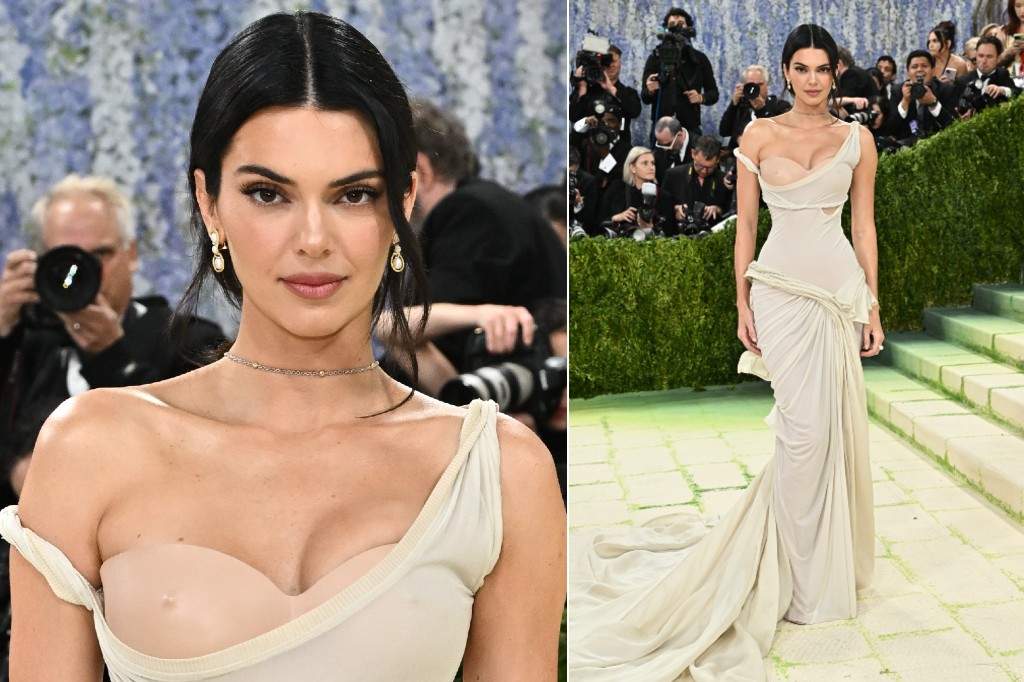 Kendall Jenner arrives at The Metropolitan Museum of Art's Costume Institute benefit gala celebrating the opening of the "Costume Art" exhibition on Monday, May 4, 2026, in New York.