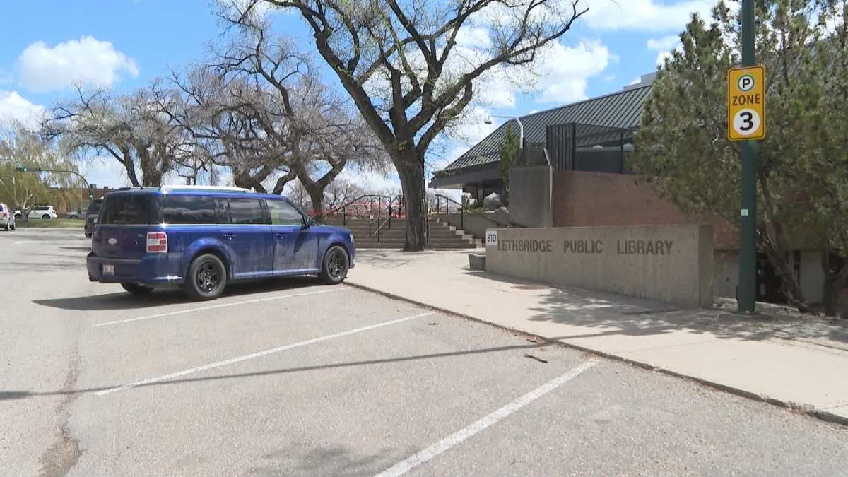 Lethbridge police say the convicted sex offender was rearrested at the Lethbridge Public Library less than five hours after he was released from custody.