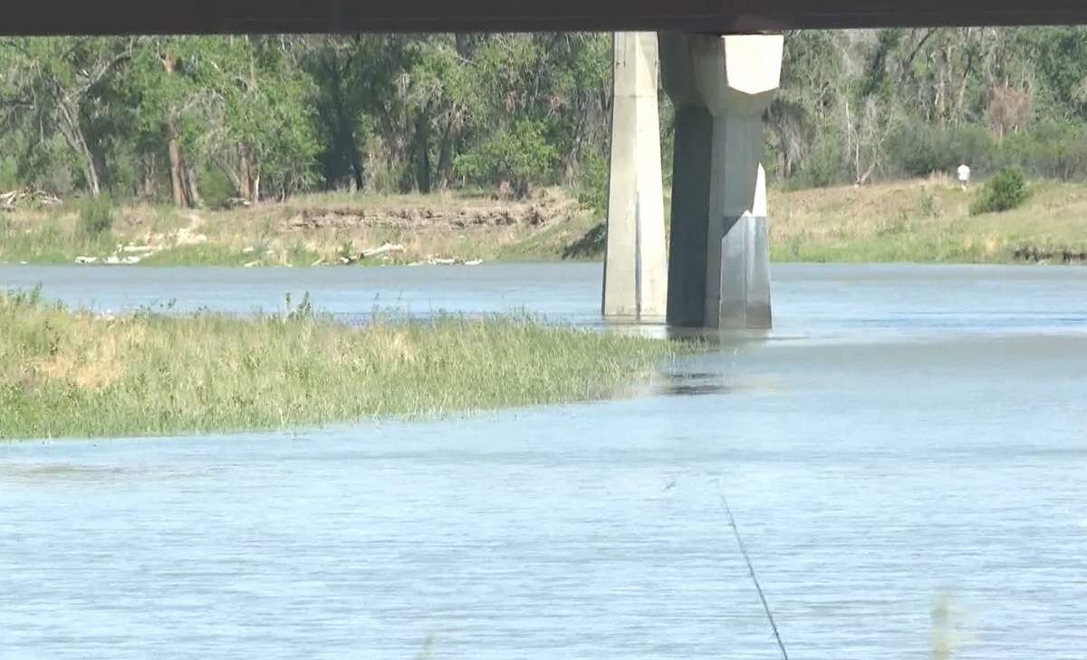 The city of Lethbridge says, while the water levels in the Old Man River are "a little bit" high they are well within normal for this time of year.