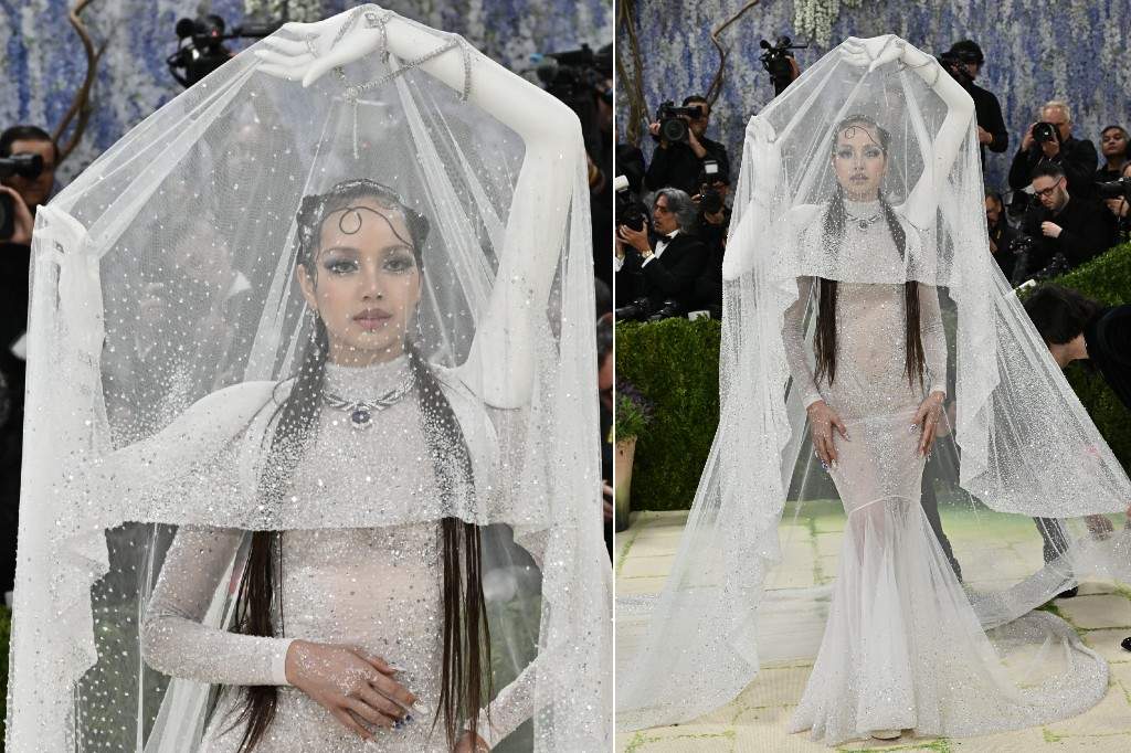 LISA arrives at The Metropolitan Museum of Art's Costume Institute benefit gala celebrating the opening of the "Costume Art" exhibition on Monday, May 4, 2026, in New York.