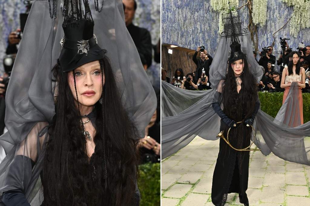 Madonna arrives at The Metropolitan Museum of Art's Costume Institute benefit gala celebrating the opening of the "Costume Art" exhibition on Monday, May 4, 2026, in New York.