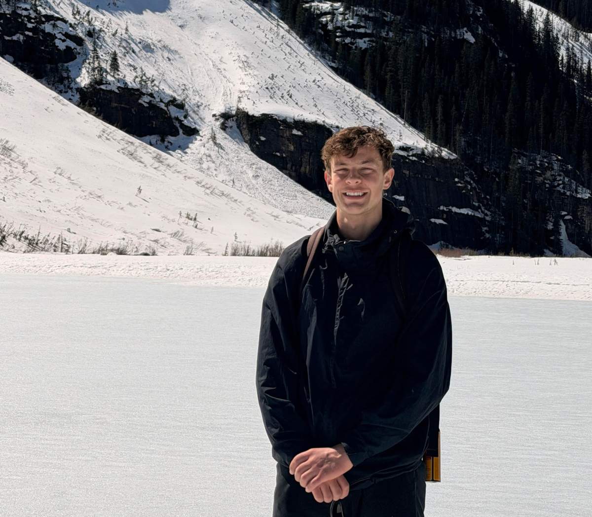25-year-old Pavlo Shemchuk is presumed to have drowned after jumping into the water in Johnston Canyon in Banff National Park last Friday.