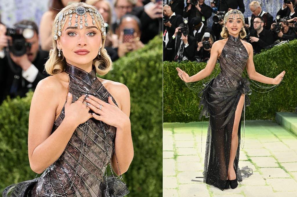 Sabrina Carpenter attends the 2026 Met Gala celebrating "Costume Art" at the Metropolitan Museum of Art on May 04, 2026 in New York City.