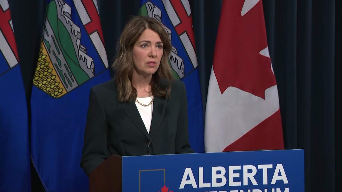 Speaking to the media in Calgary on Friday, Alberta Premier Danielle Smith claimed she will be voting in October's referendum for Alberta to remain part of Canada.