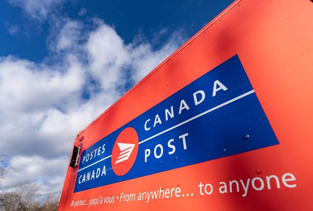 Canada Post sign