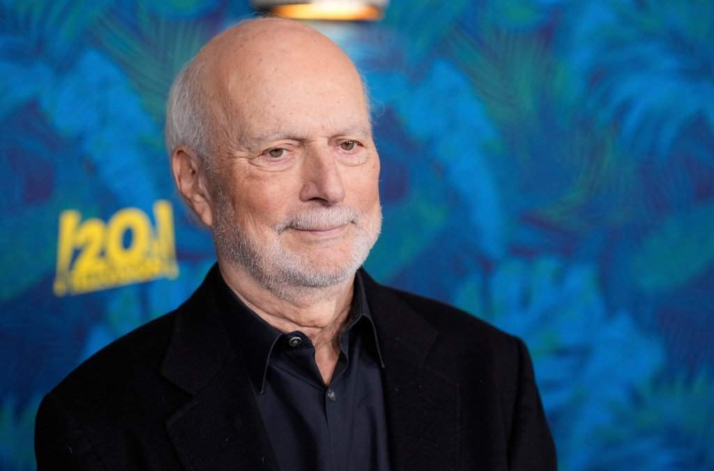 FILE - James Burrows, the director and executive producer of, "Mid-Century Modern," poses at the premiere of the Hulu series on March 25, 2025, at the Directors Guild of America in Los Angeles. (AP Photo/Chris Pizzello, File).