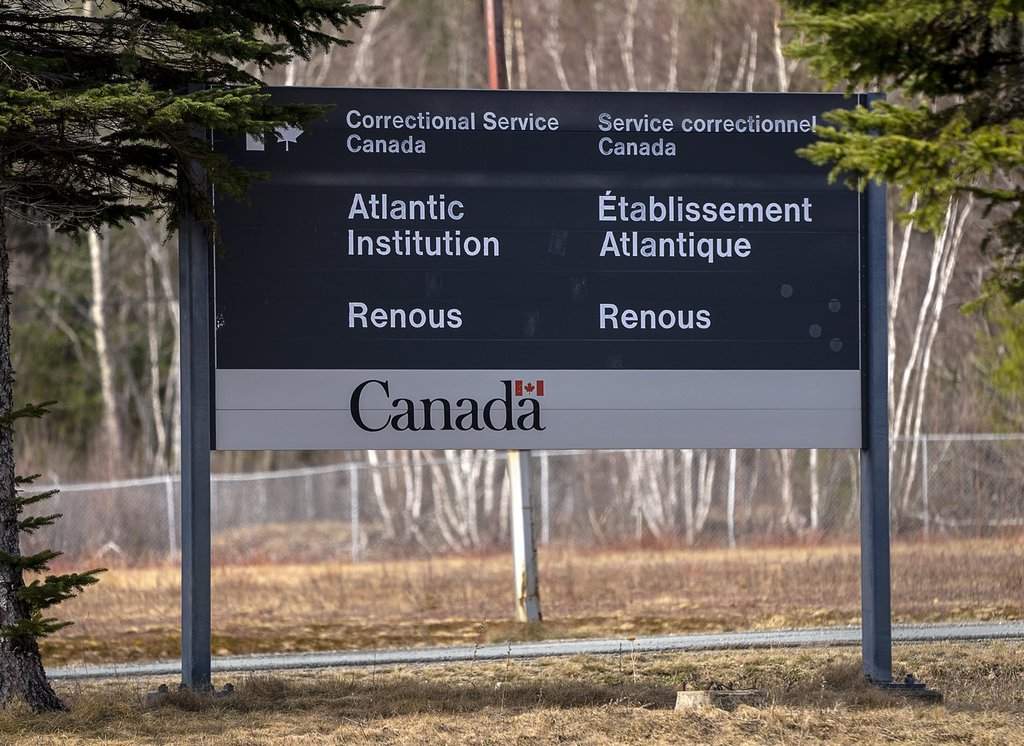 A lawyer representing a trans woman incarcerated in a men's prison says her client should be transferred to a women's institution because she fears for her safety. Atlantic Institution is a federal maximum-security facility located in Renous, N.B. seen on Wednesday, April 20, 2022. THE CANADIAN PRESS/Andrew Vaughan.