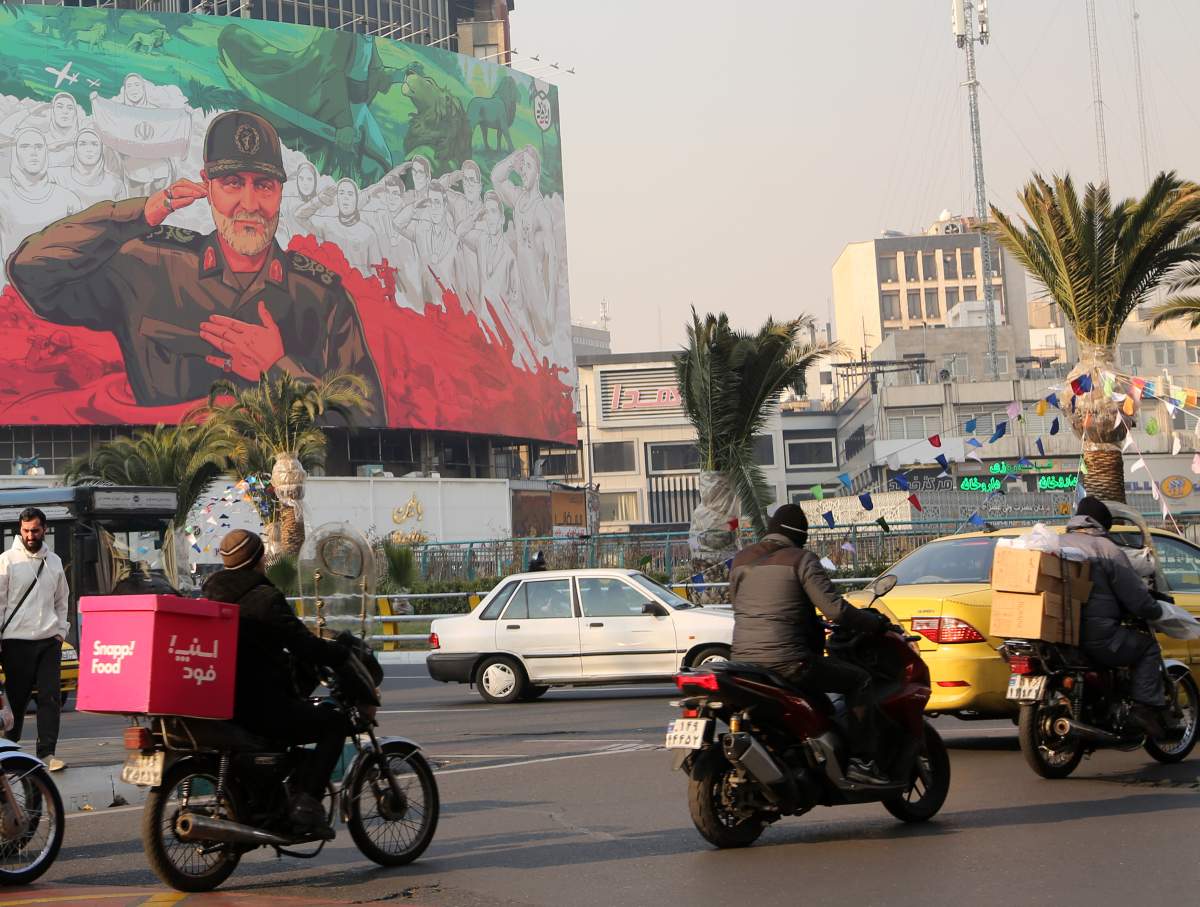 Tehran, Iran, Jan. 7, 2026.