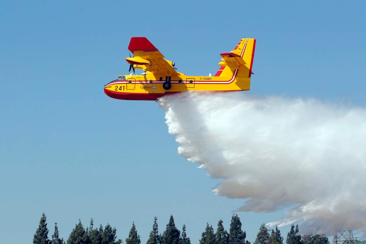 The federal government announced last month that it is boosting the country's wildfire response capabilities by buying four air tankers, five heavy lift helicopters and a spotter plane that can be loaned out to the provinces during periods of intense wildfire activity.