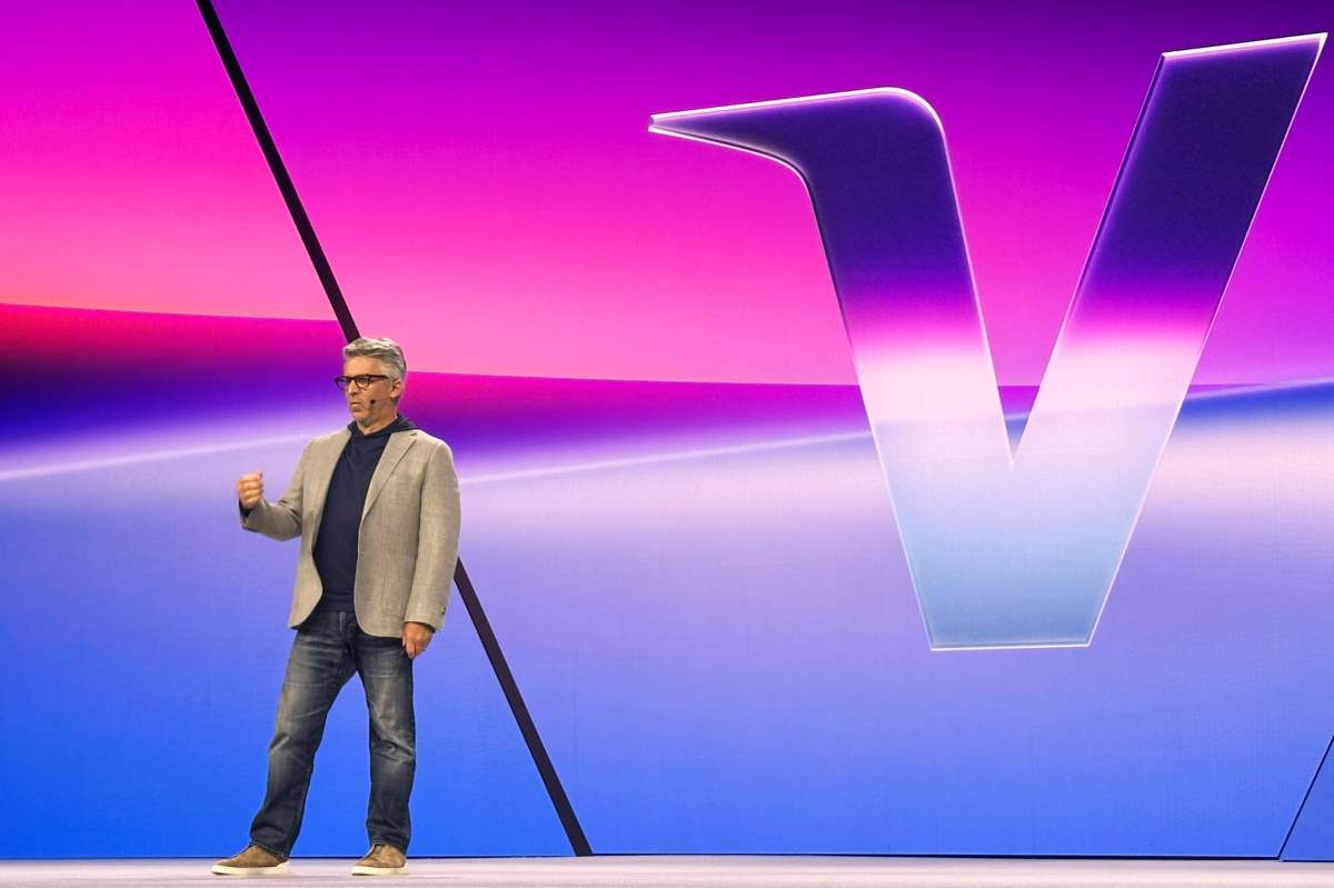 Jack Forestell, Visa's chief product and strategy officer, speaks at the Visa Payments Forum in San Francisco on Wednesday, June 10, 2026.