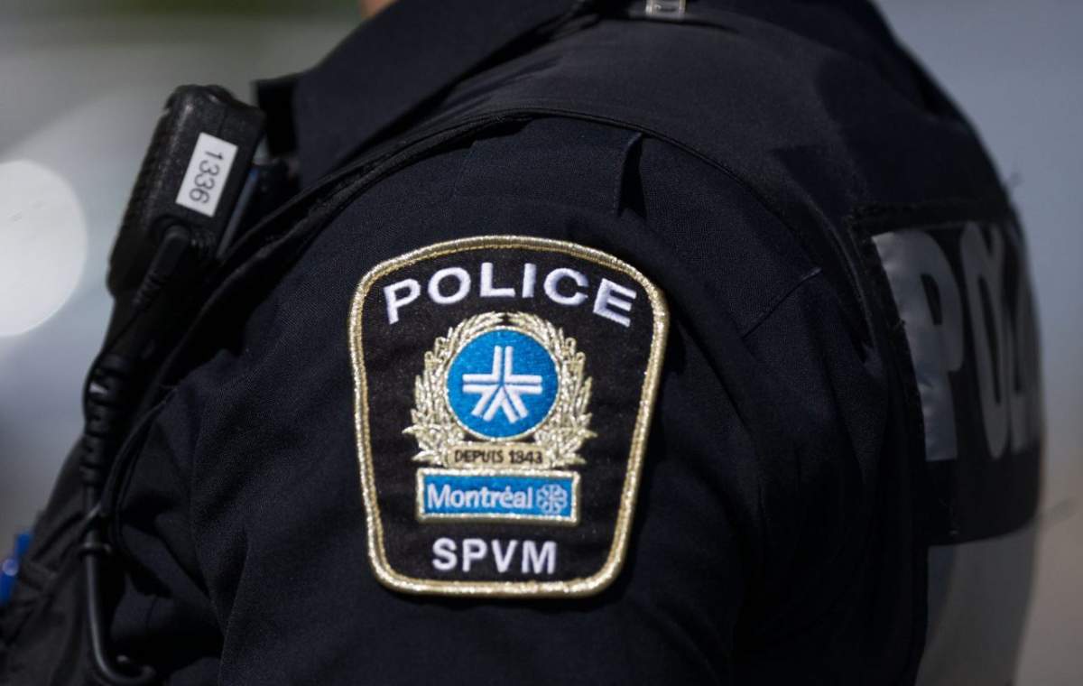 Montreal police badge