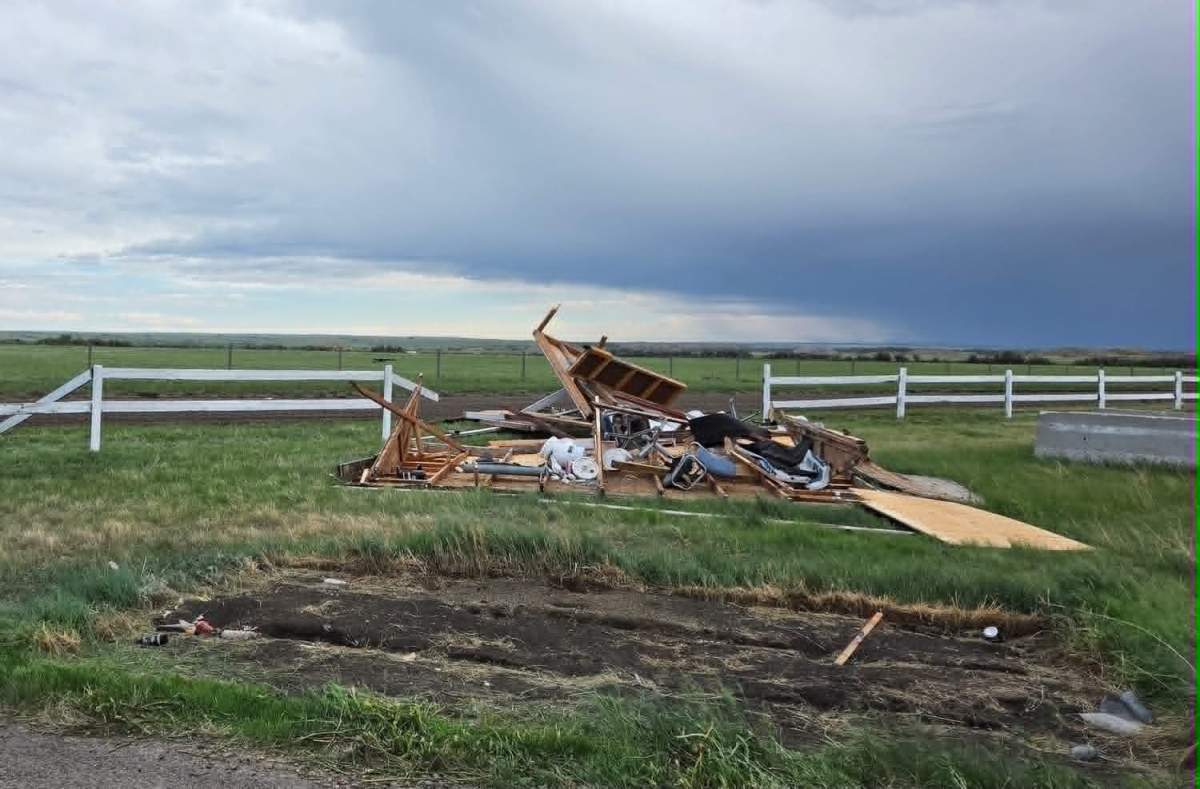Destroyed security station