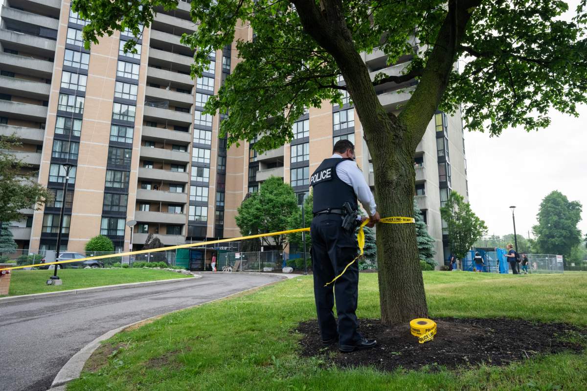 Toronto officer shot
