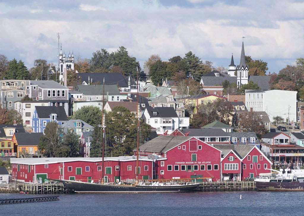 Bluenose II, the iconic Canadian schooner, sits at berth on the waterfront in Lunenburg, N.S., on Sunday, October 18, 2015. THE CANADIAN PRESS/Andrew Vaughan.