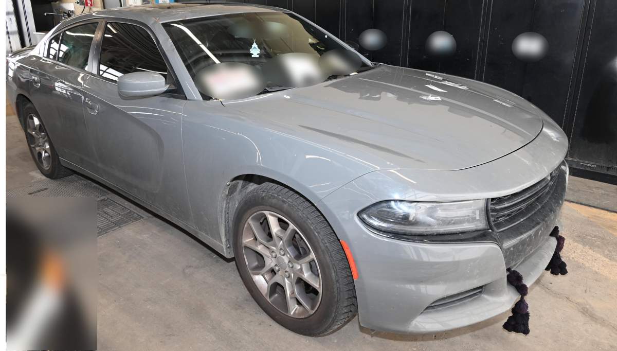 Calgary police said the vehicle believed to have been involved in the early Sunday morning shooting was a grey 2019 Dodge Charger bearing Alberta license plate CTJ 0073.
