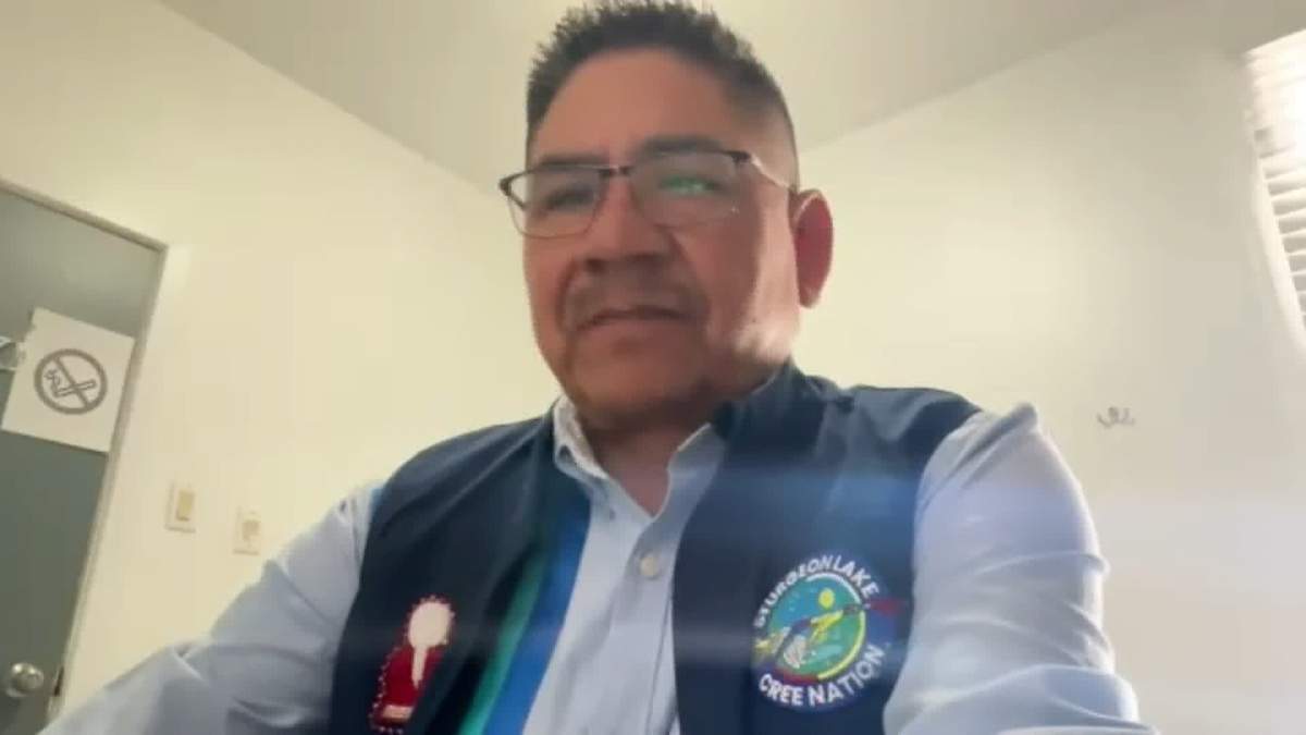 Chief Sheldon Sunshine is chief of the Sturgeon Lake Creek First Nation a signatory to Treaty 8 that covers a vast area of northern Alberta, British Columbia, Saskatchewan and the Northwest Territories.