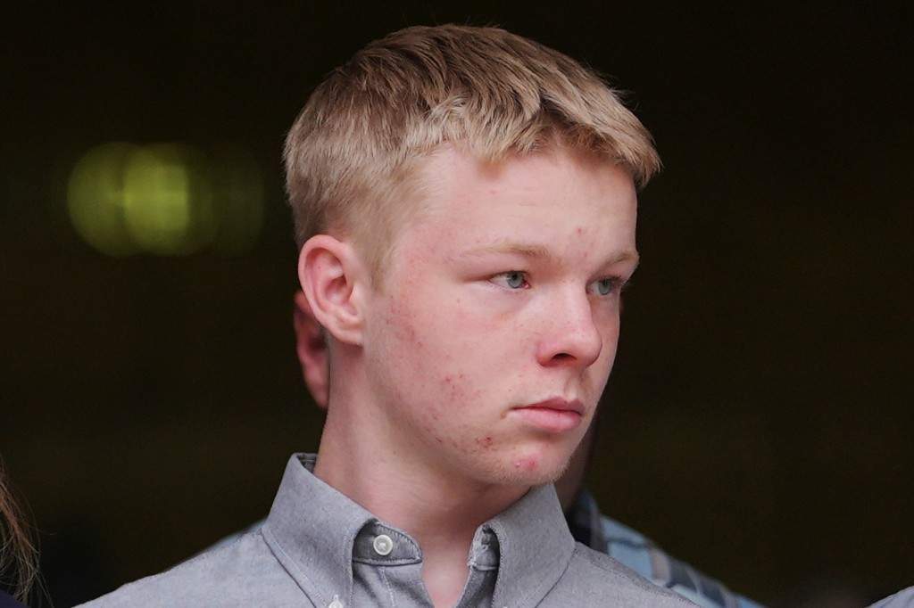 Timothy Hudson, charged with sexually assaulting and killing his 18-year-old stepsister on a Carnival Cruise ship, leaves following a hearing at the James Lawrence King Federal Justice Building, Wednesday, May 27, 2026, in Miami.