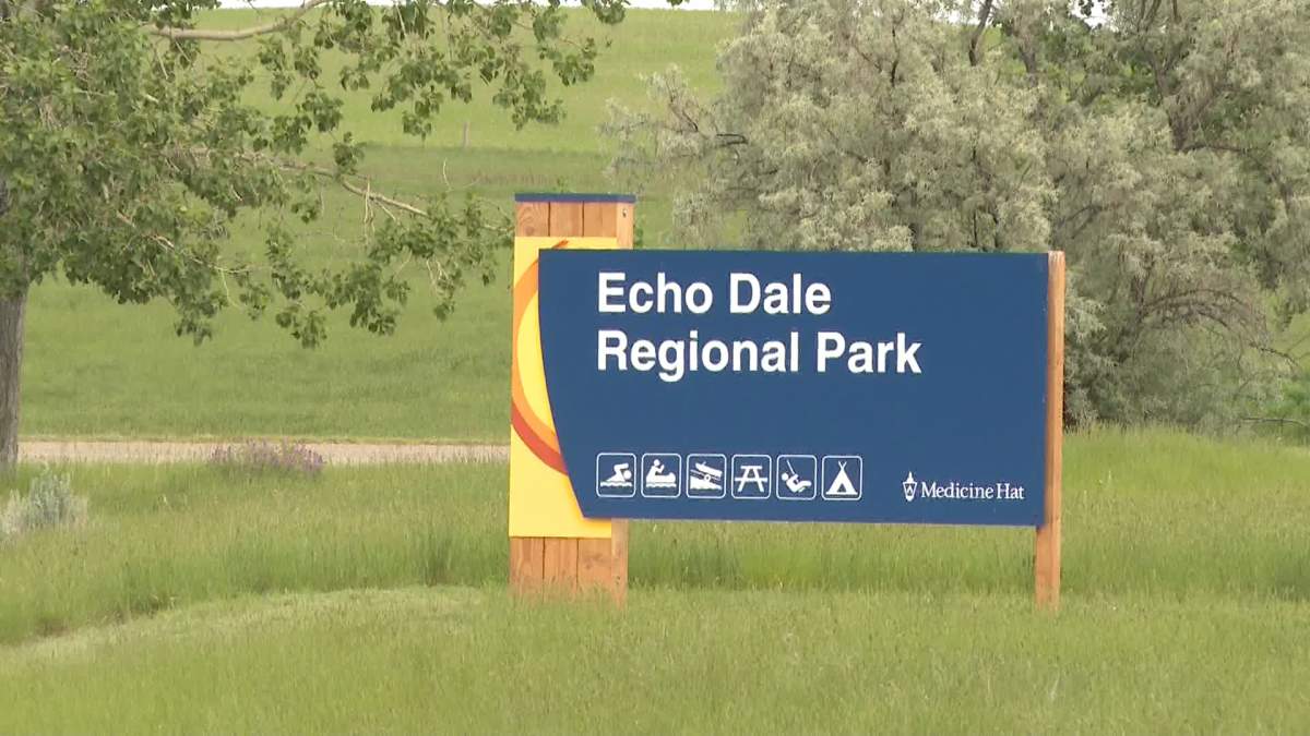 Medicine Hat Police said officers responded to the park at 2:17 p.m. on Monday for reports of a missing child.