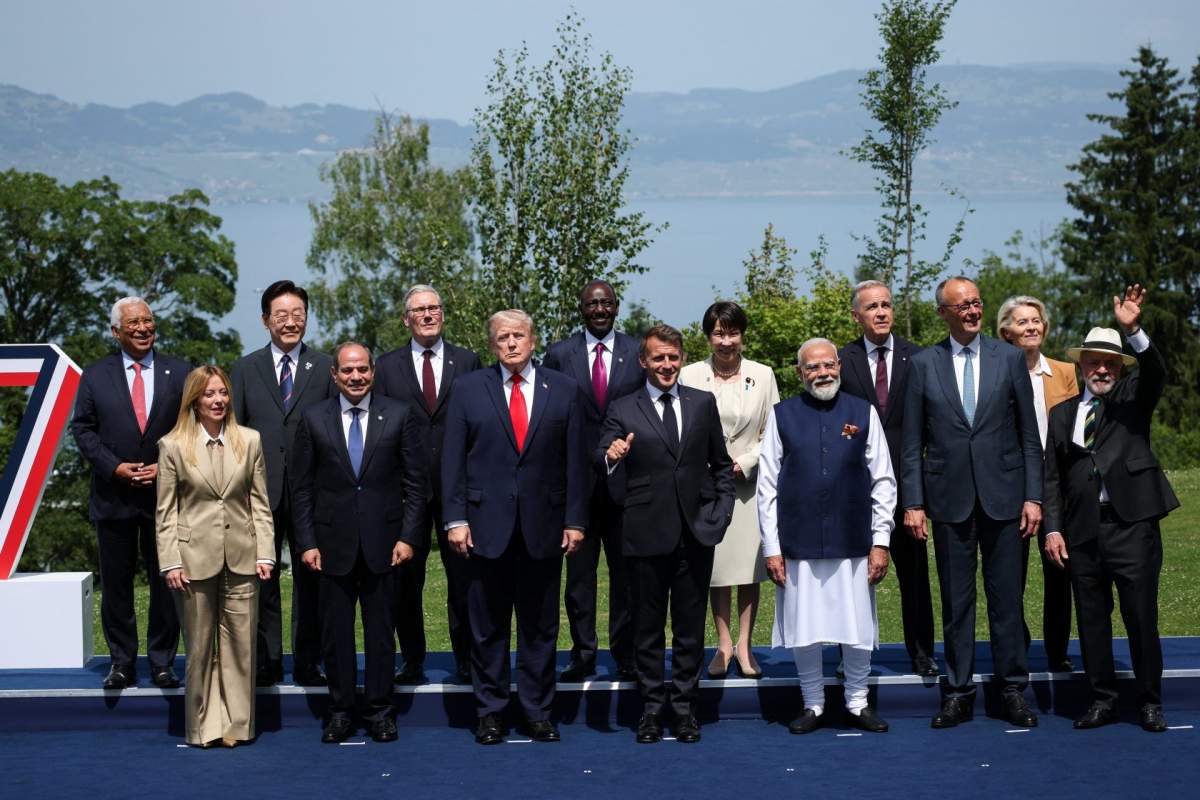 G7 summit leaders