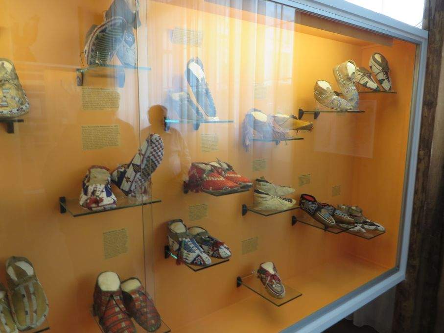 Indigenous artifacts, including moccasins, were on display in the Swiss museum until it closed at the end of 2025.