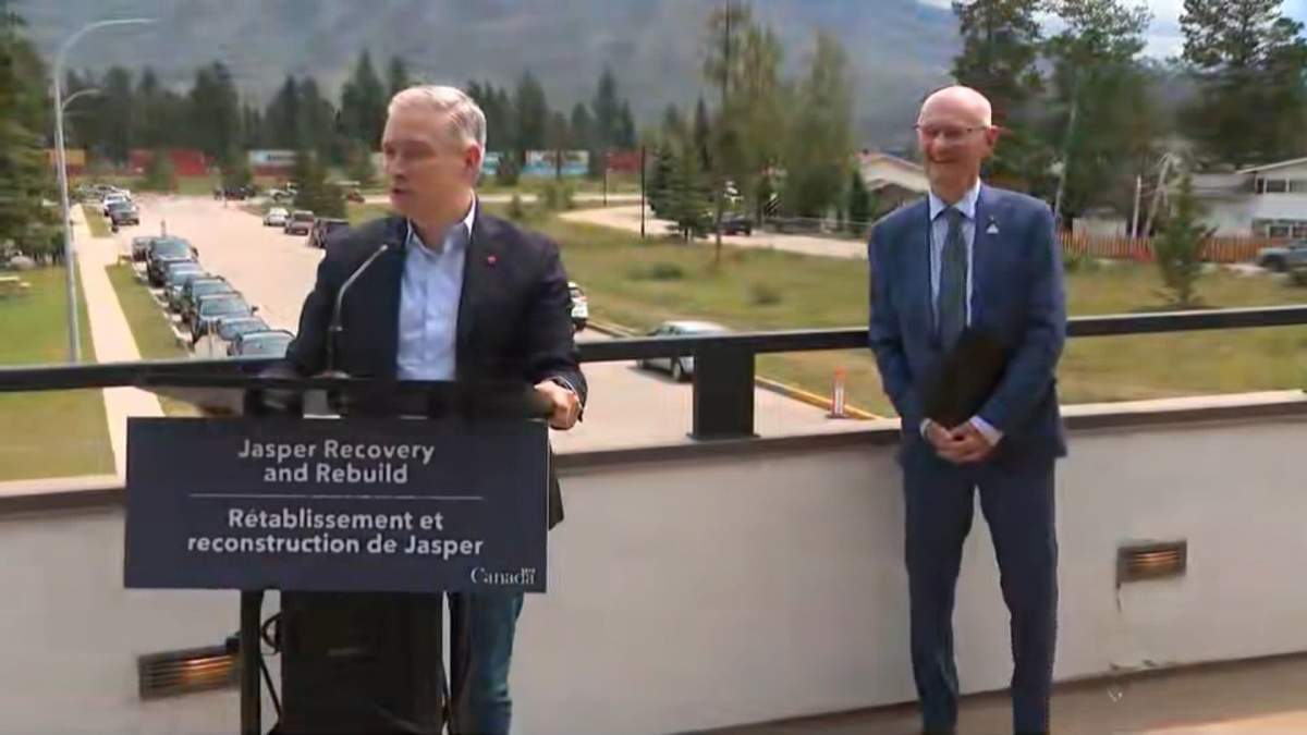 Federal Finance Minister François-Philippe Champagne made the announcement Tuesday afternoon in Jasper standing alongside Banff Mayor Richard Ireland and Parks Canada officials.