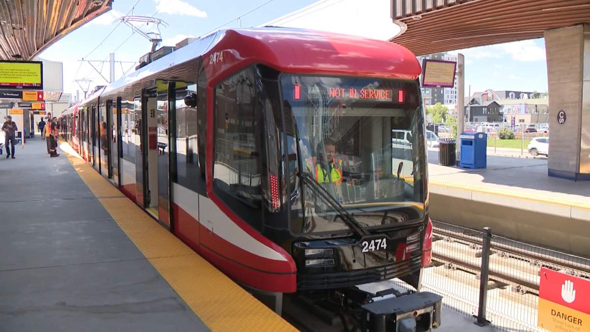 Three of the new C10 light rail transit vehicles will go into service this week and 37 more of them will be added to Calgary Transit's fleet over the next two-and-a-half years.