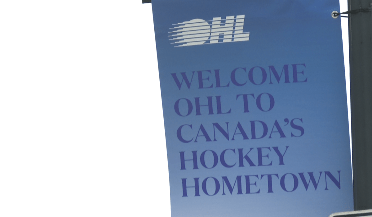 Kingston signs welcoming the OHL to the city