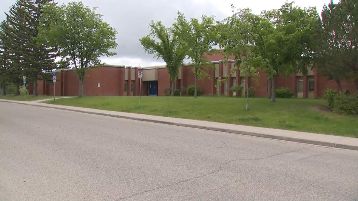 Calgary police said officers were called to the school, in the community of Braeside, in the city's southwest around 10 a.m. on June 16, for allegations a man had exposed himself to a group of students outside the school.