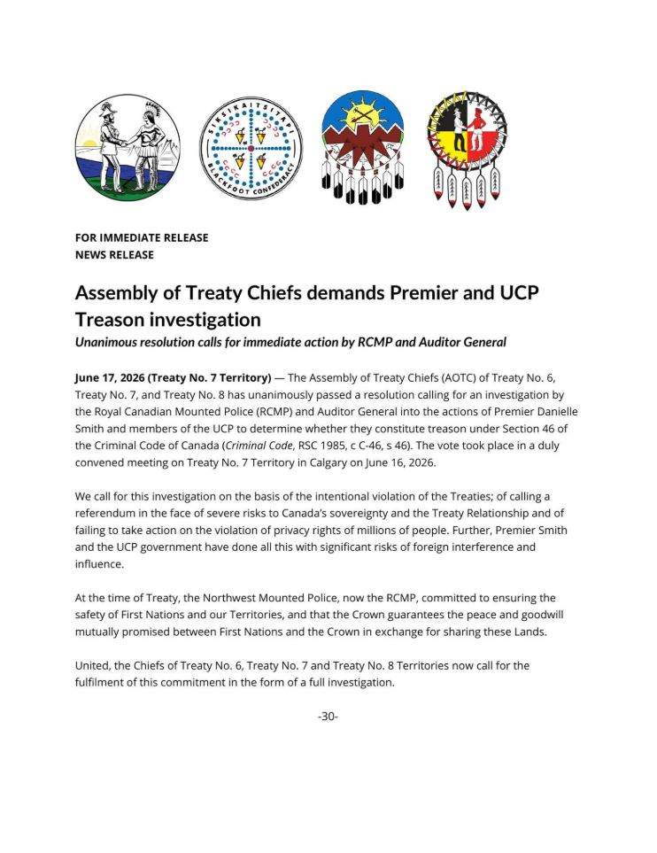 A press release, issued on Wednesday, outlines the Chiefs's reasons why they're calling for an investigation.