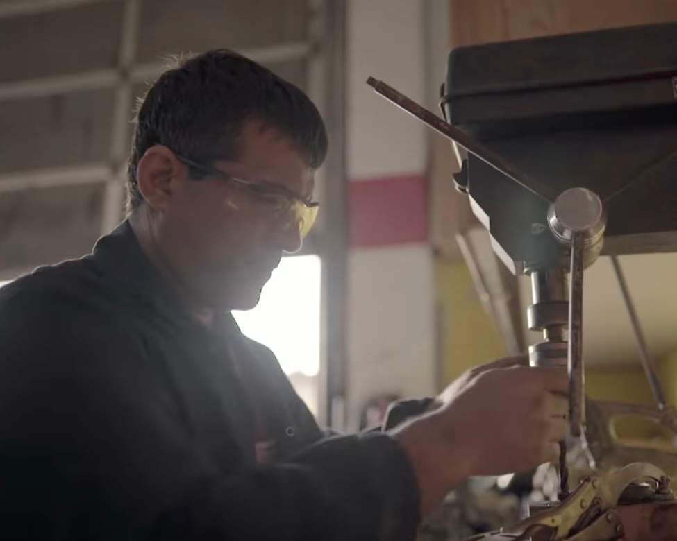 Zahed Haftlang, seen here in the documentary ‘My Enemy, My Brother,’ was tortured by the Iranian regime and now lives in B.C.’s Lower Mainland.