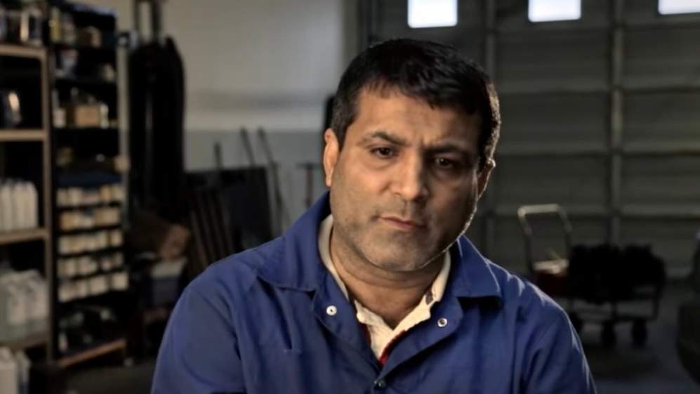 Zahed Haftlang, seen here in the documentary ‘My Enemy, My Brother,’ was tortured by the Iranian regime and now lives in B.C.’s Lower Mainland.