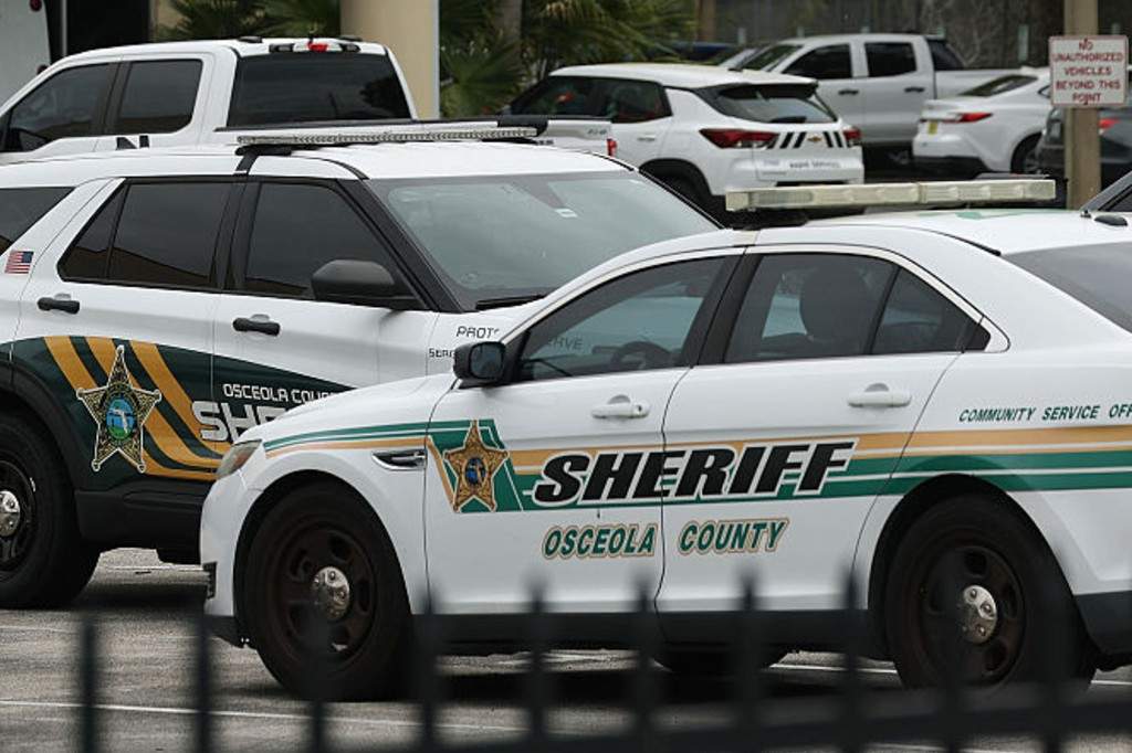 A file photo of Osceola County Sheriff's vehicles parked at the fleet maintenance facility in Kissimmee, Florida, on Thursday, March 19, 2026.