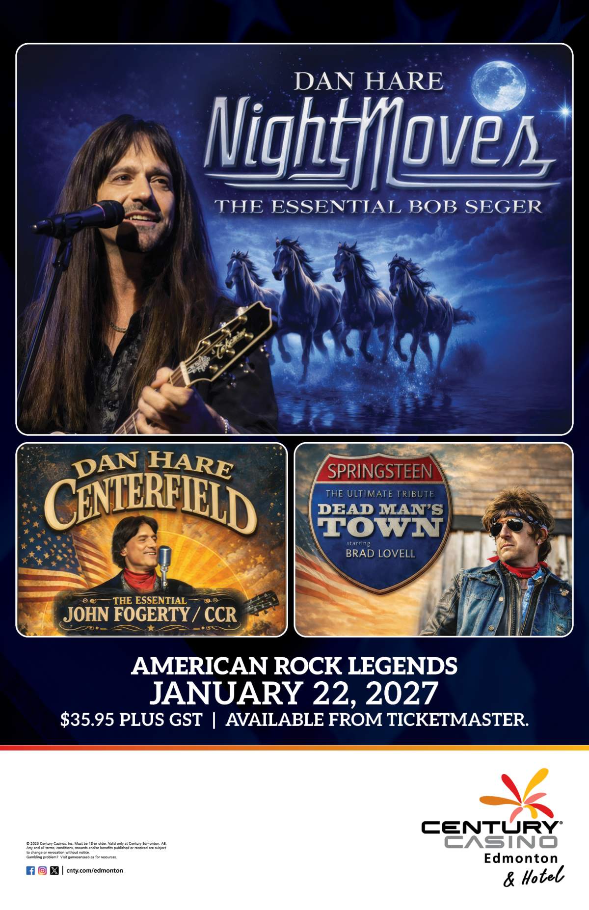American Rock Legends: Tributes to CCR, Fogerty, Bob Seger and Bruce Springsteen - image