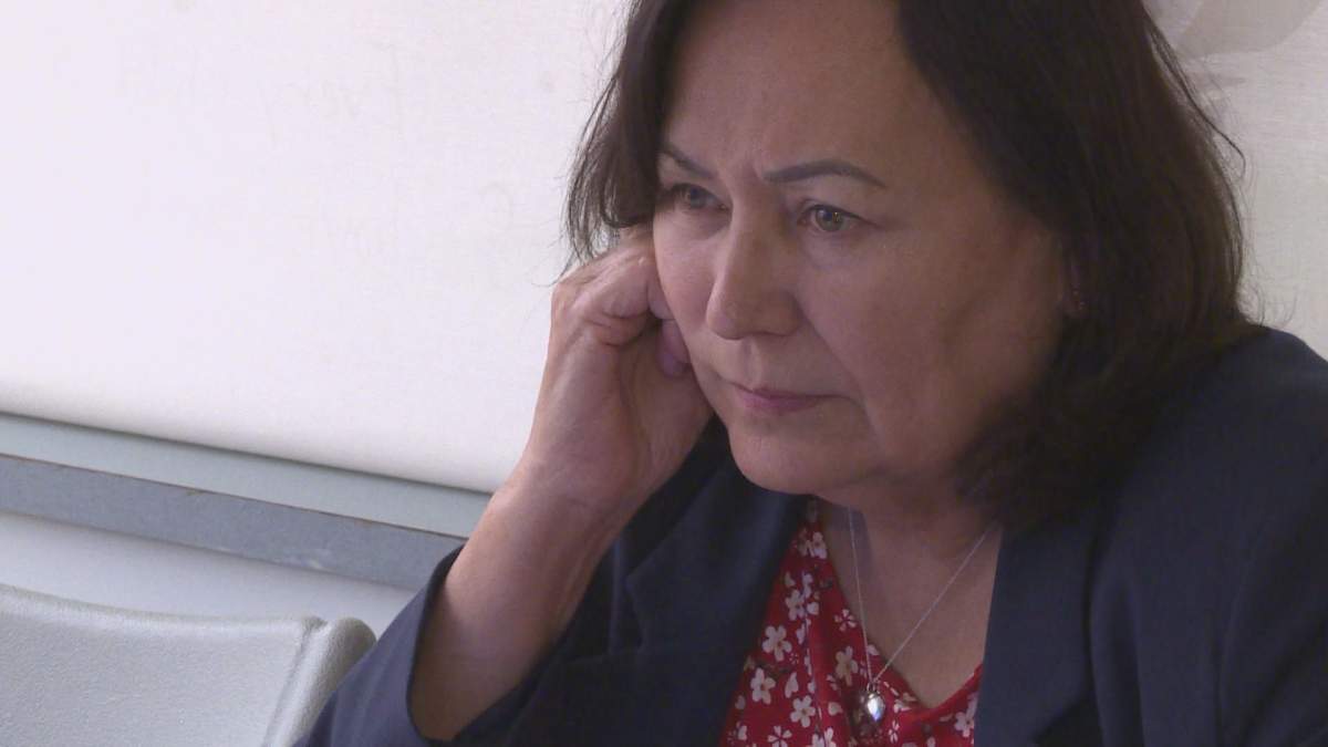 Sandra DeLaronde is the executive director of Giganawenimaanaanig, which is leading the development and implementation of the Red Dress Alert pilot project.