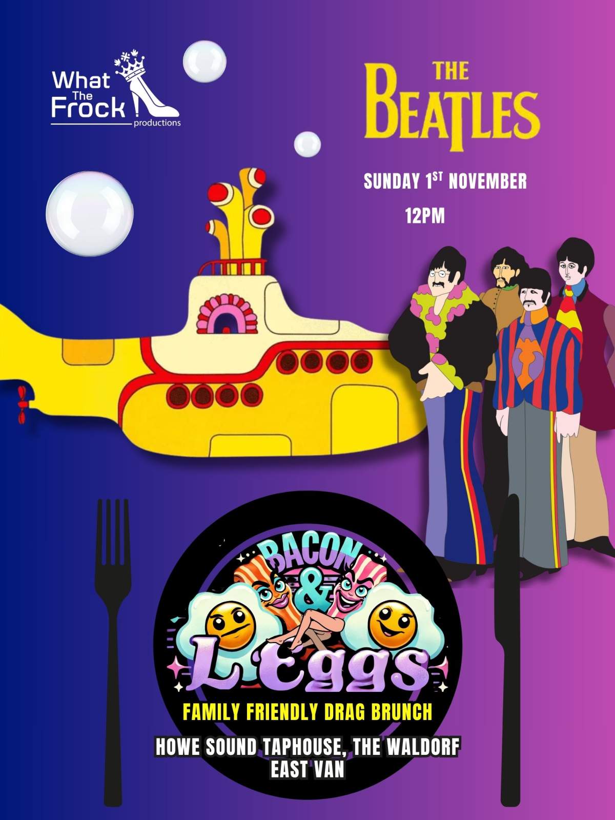Beatles – Bacon & L’eggs All-Ages Drag Brunch - image