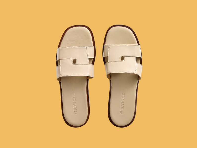 Stylish summer sandals at a palatable price.