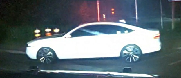 Toronto police are looking for this vehicle in connection with a shooting at the U.S. Consulate in downtown Toronto.