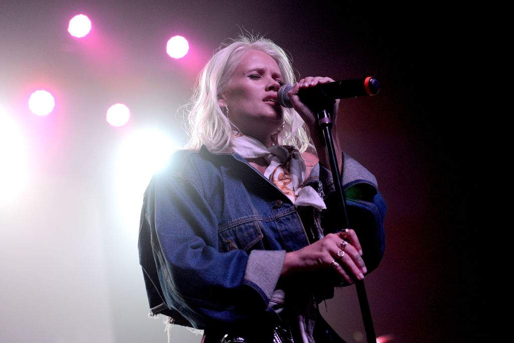 Singer Lauren Bennett of G.R.L performs onstage during the GIRL CULT Festival at The Fonda Theatre on August 20, 2017 in Los Angeles, California.
