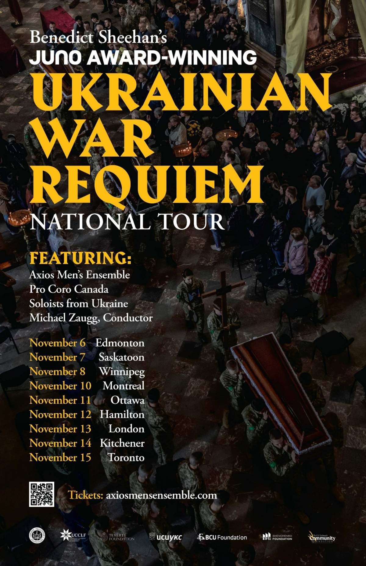 Benedict Sheehan’s ‘Ukrainian War Requiem’ — The National Tour - image