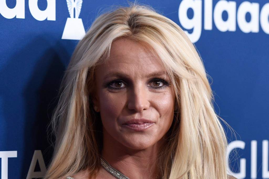 In this April 12, 2018 file photo Britney Spears arrives at the 29th annual GLAAD Media Awards, in Beverly Hills, Calif.