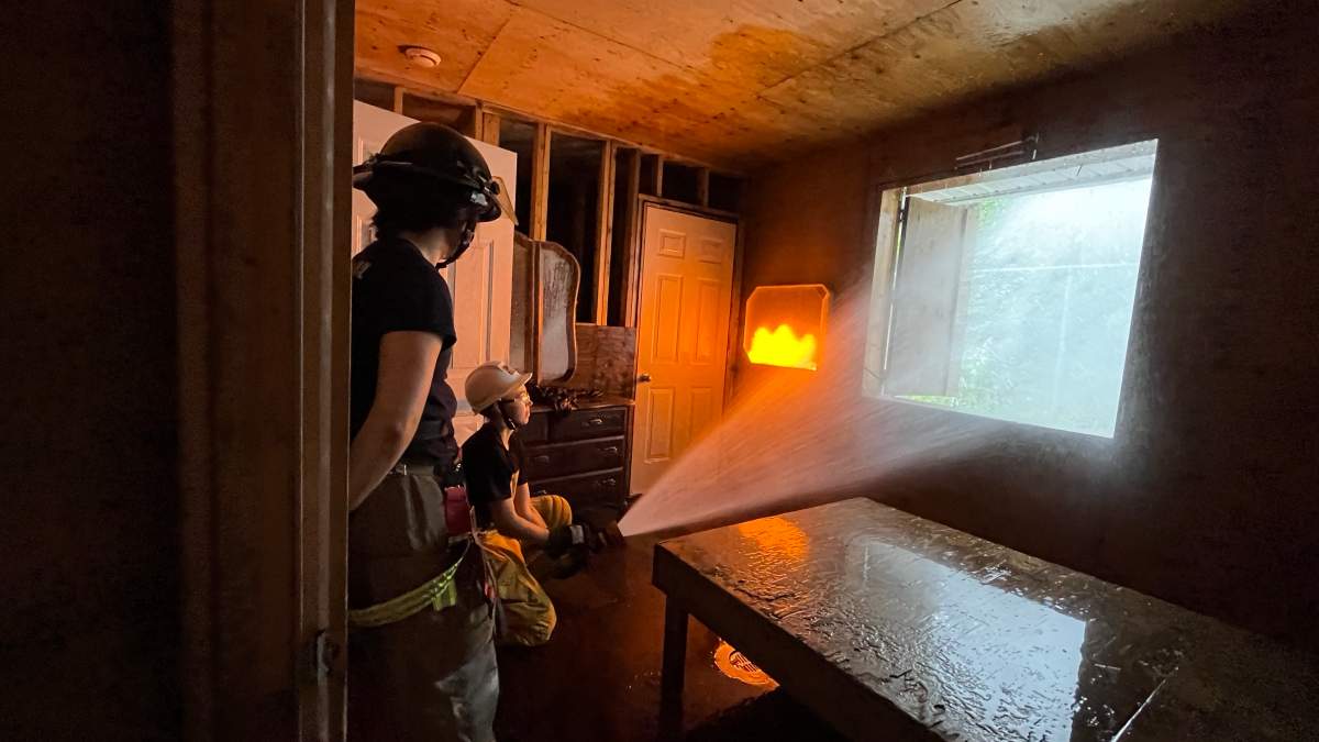 Through education and empowerment, Camp Courage inspires young women and gender-diverse youth to pursue careers as first responders.