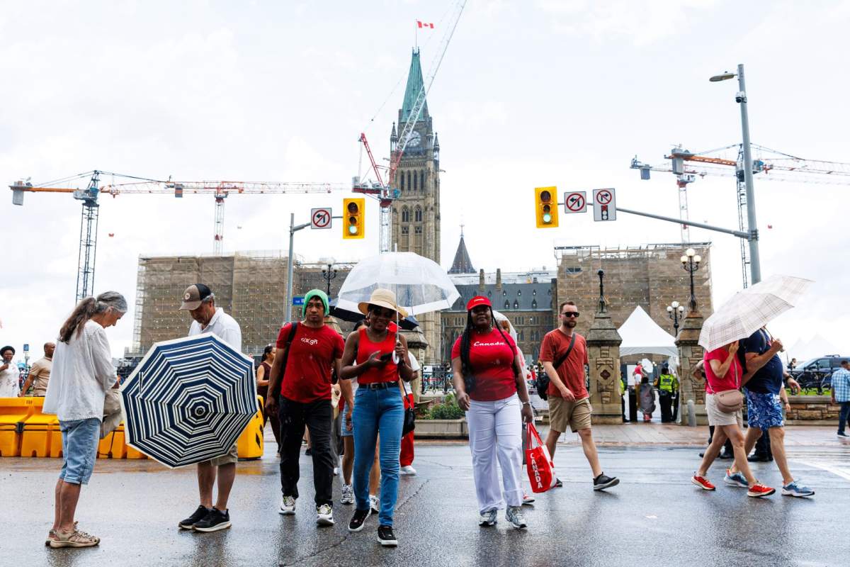 Canada Day rain