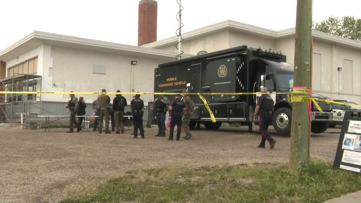Calgary police have set up a command centre in the community of Thorncliffe, to help coordinate the search efforts that have so far involved about 400 officers.