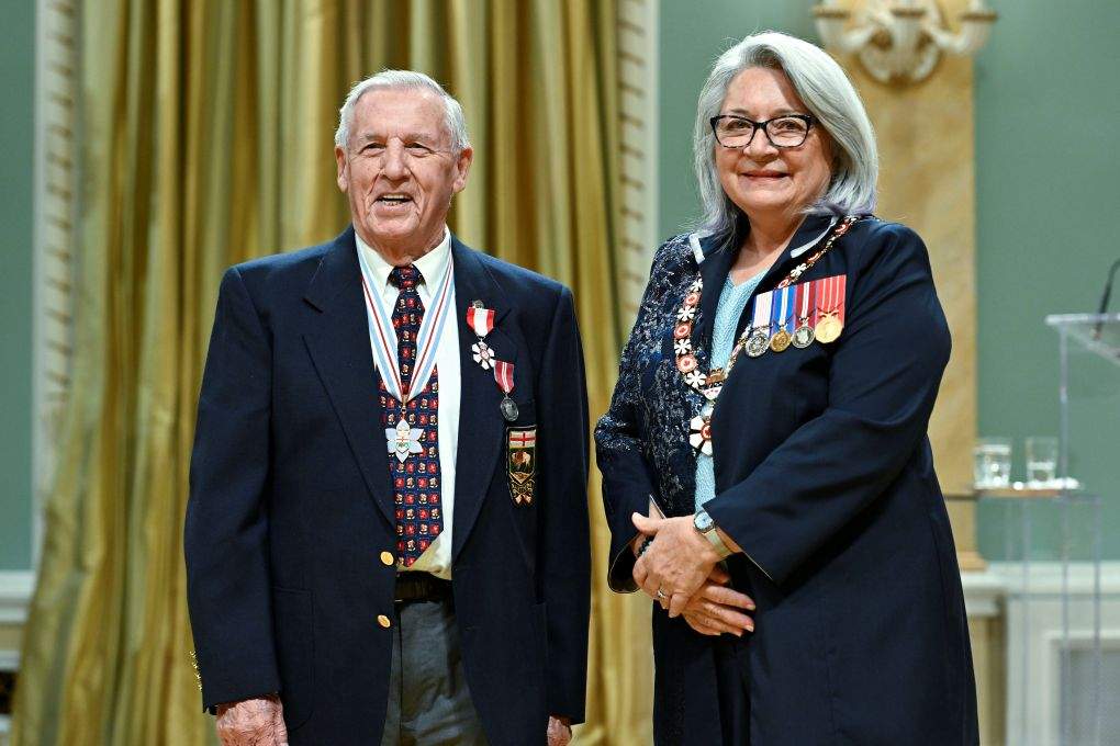 Donald Duguid received the Order of Canada in 2022 after years as a curler and broadcaster.