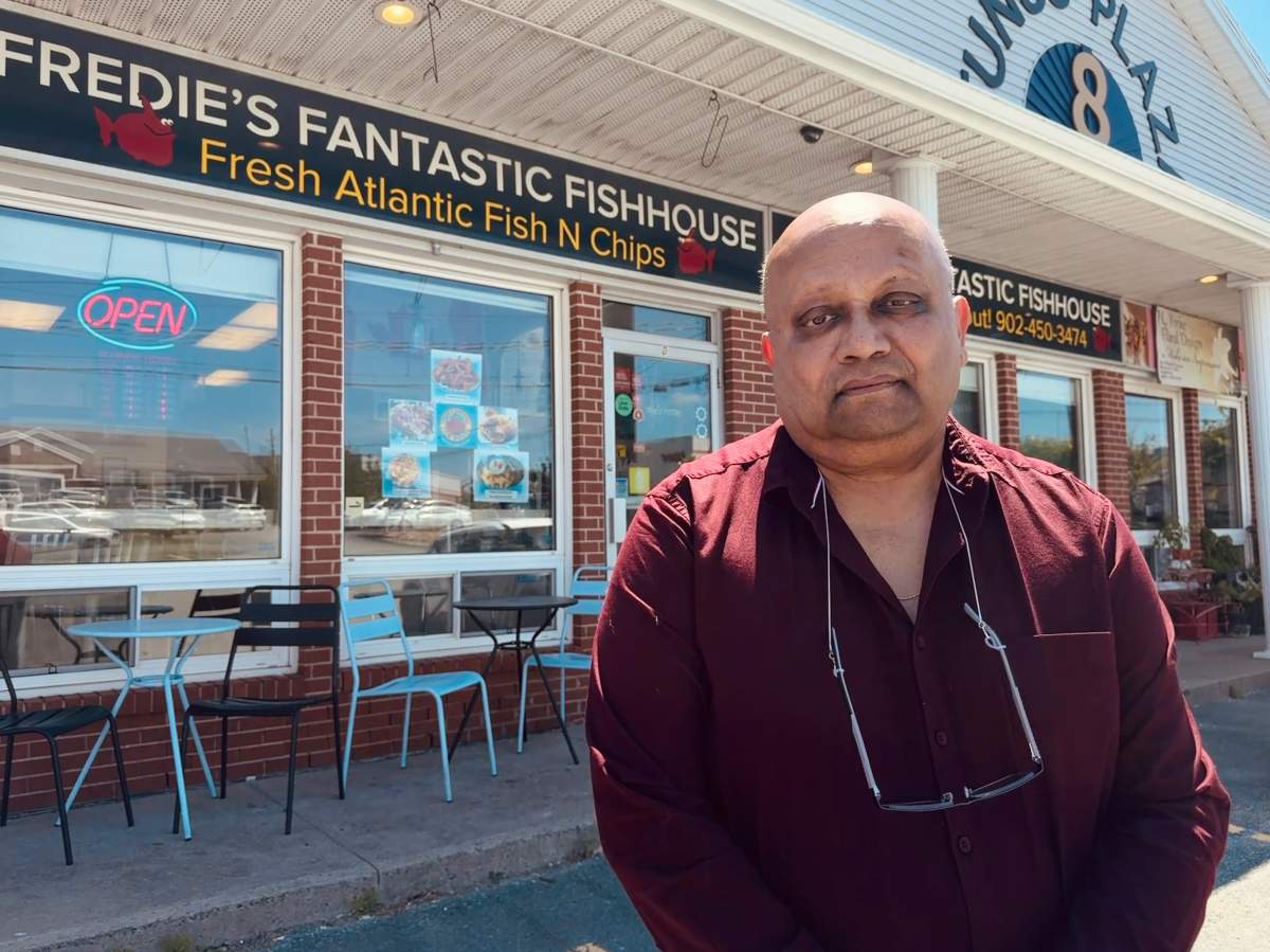 Faizal Junus is the owner of Fredie's Fantastic Fishhouse in Halifax.