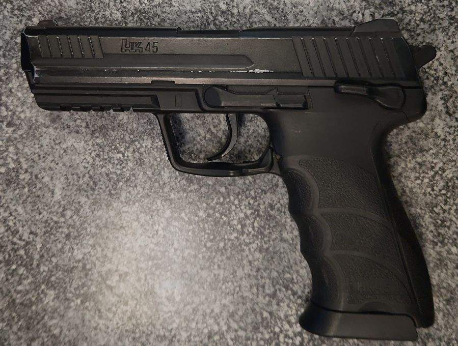 Following the arrest of the 25-year-old man, the RCMP say Mounties found and seized, what turned out to be, an airsoft replica BB handgun.