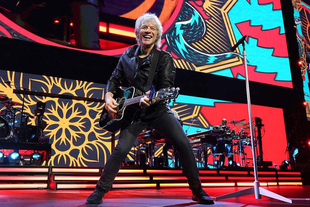 Jon Bon Jovi performs onstage during Bon Jovi's Forever Tour at Madison Square Garden on July 21, 2026 in New York City.