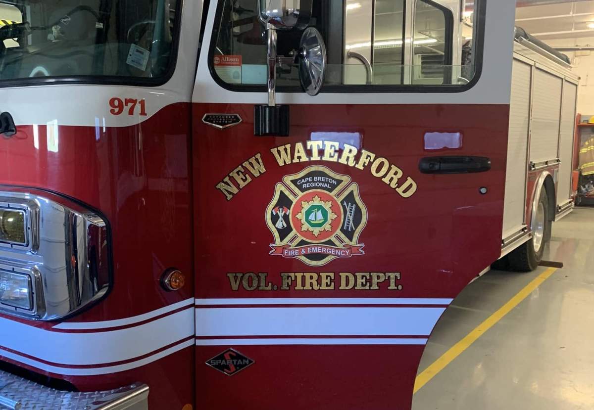 New Waterford Volunteer Fire Department in Cape Breton.