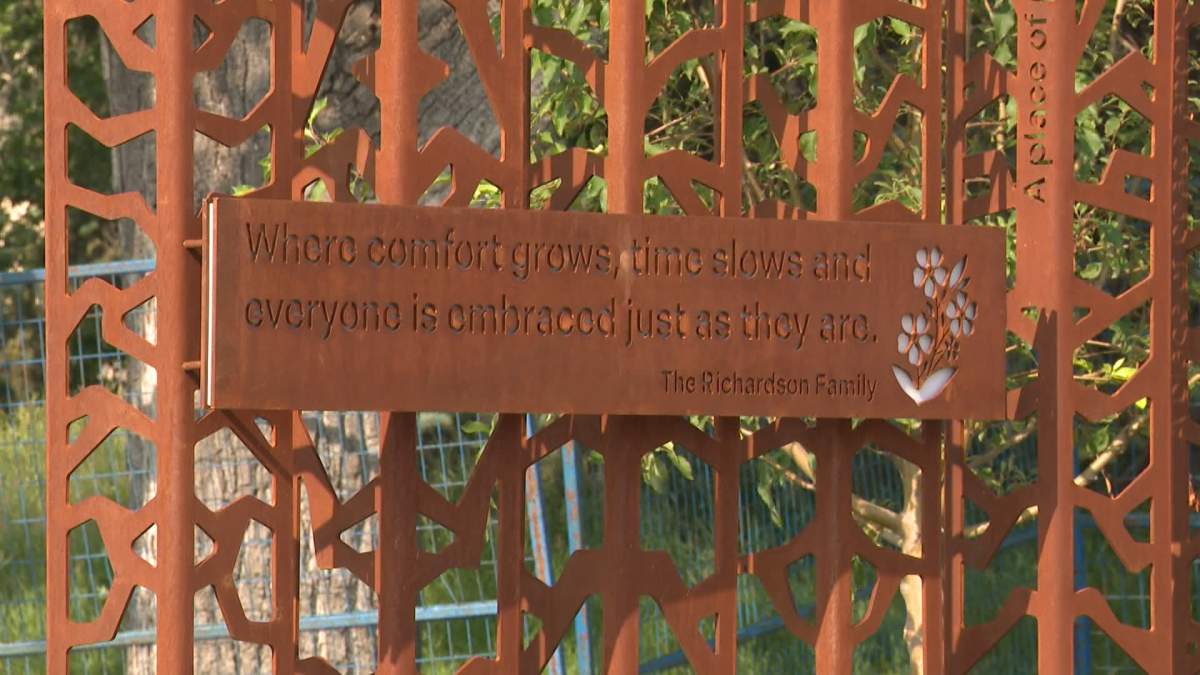 The Dementia Network of Calgary says the new park represents "a shift towards a more inclusive society where everyone can enjoy the outdoors, regardless of their cognitive abilities."