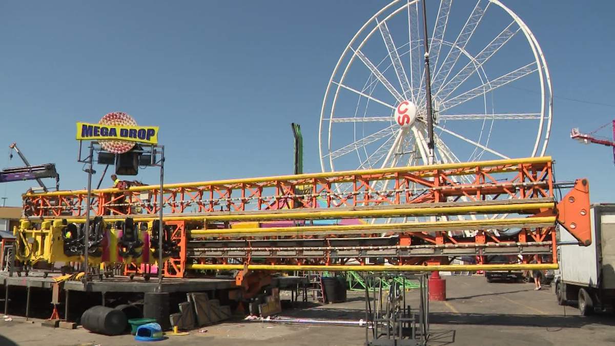 The day after this year's Calgary Stampede ended, the operators of North American Midway Entertainment were busy packing up the rides and other amusements for the trip up the QE2 to Edmonton for the start of K-Days on July 17.